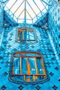 BARCELONA, SPAIN - SEPT  04, 2014: Interior and inner chambers Gaudi`s  creation-house Casa Batlo. The building that is now Casa Royalty Free Stock Photo