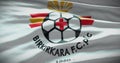 Barcelona, Spain - 17 September 2022: Birkirkara football club, soccer team logo. Loop animation, Illustrative Editorial