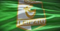Barcelona, Spain - 17 September 2022: Chemie Leipzig football club, soccer team logo. Loop animation, Illustrative