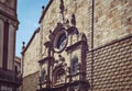 Barcelona, Spain, September 20, 2019. Gothic Quarter in Barcelona, Catalonia, Spain. Documentary Editorial Image