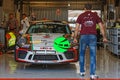 Mechanicals rehearsals in the pits of 24hours Series