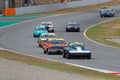 Old Touring Cars race on Barcelona Circuit
