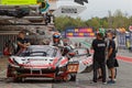 Ferrari in the pitlane of 24h Series in Barcelona