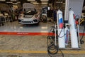 Porsche in the pits of 24hours Series