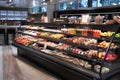 Barcelona, Spain - september 30th 2019: Fruit in a supermarket