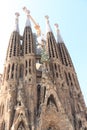 Barcelona, Spain - september 28th 2019: Sagrada Familia