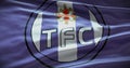 Barcelona, Spain - 17 September 2022: Toulouse FC football club, soccer team logo. 3D illustration, Illustrative