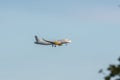 A Vueling Airbus A320 taking off from on september 26, 2020 in Barcelona. Vueling is a spanish low-cost airline with some 87 Royalty Free Stock Photo