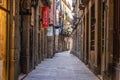 Empty Barcelona after confination for coronavirus