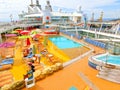 Barselona, Spaine - September 06, 2015: Royal Caribbean International, Allure of the Seas Royalty Free Stock Photo