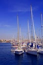 Barcelona, spanish harbour Royalty Free Stock Photo