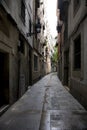 The Barcelona street Royalty Free Stock Photo