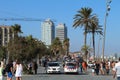 Barcelona street, Barceloneta Royalty Free Stock Photo