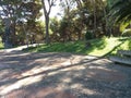 Barcelona street  with historic stonework Royalty Free Stock Photo