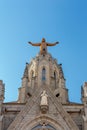 Barcelona. Temple of the holy heart of Jesus.