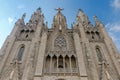 Barcelona. Temple of the holy heart of Jesus.