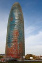 Barcelona - Torre Agbar Royalty Free Stock Photo