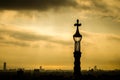 Barcelona view from Guel Park - Gaudi Royalty Free Stock Photo