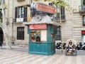 Barcelona Wax Museum tcikets shop. Royalty Free Stock Photo