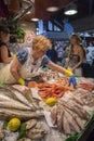 Barcelona - Food Market - Spain Royalty Free Stock Photo