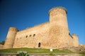 Barco village castle front Royalty Free Stock Photo