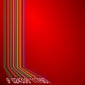 Barcode abstract background Royalty Free Stock Photo