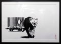 Barcode, Banksy 2004 Royalty Free Stock Photo