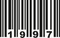 Barcode 1997 vector
