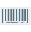 Barcode Color Isolated Vector Icon that easily can be modified and edit.