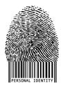 Barcode fingerprint,