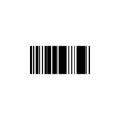 barcode icon. Element of minimalistic icon for mobile concept and web apps. Signs and symbols collection icon for websites, web de Royalty Free Stock Photo