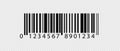 Barcode Icon - Vector Illustration - Isolated On Transparent Background