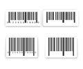 Barcode label set Royalty Free Stock Photo