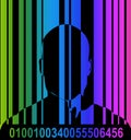Barcode And Man 6 Royalty Free Stock Photo