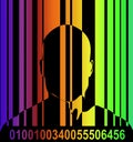Barcode And Man 7 Royalty Free Stock Photo