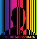 Barcode And Man 7 Royalty Free Stock Photo