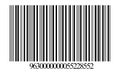 Barcode.Barcode vector.A simple black barcode like it is used on nearly all products Royalty Free Stock Photo