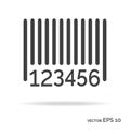 Barcode outline icon black color Royalty Free Stock Photo
