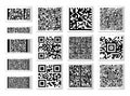 Barcode and QR Code Collection with a Random Set of Characters
