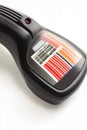 Barcode Scanner Reading Product Label Royalty Free Stock Photo