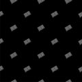 Barcode seamless pattern isolated on black background Royalty Free Stock Photo