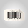 Barcode Sticker Illustration Royalty Free Stock Photo