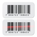 Barcode stickers Royalty Free Stock Photo