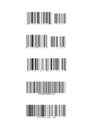 Barcode types Royalty Free Stock Photo