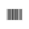 Barcode vector design template illustration Royalty Free Stock Photo