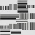 Barcodes are used for scanning product information in retail and inventory manag Royalty Free Stock Photo