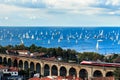 The Barcolana regatta in the gulf of Trieste