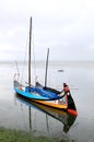 Barcos moliceiros, traditional boats of Portugal