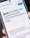 Bard is a conversational generative artificial intelligence chatbot built using large language models.