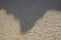 Abstract view of cracked soil in the Bardenas Reales, desert in southeast Navarra, Spain.